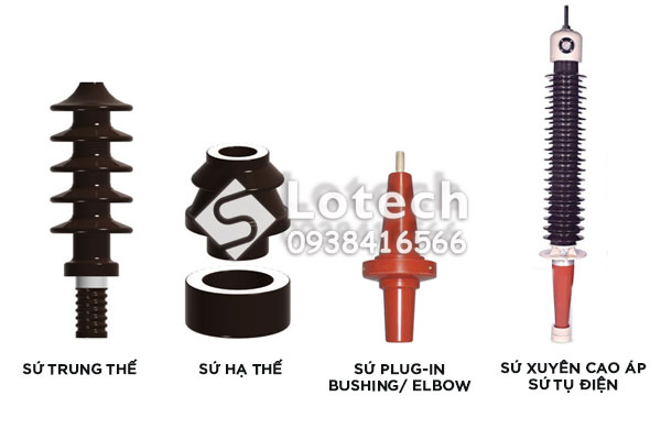 Sứ máy biến áp theo cấp điện áp