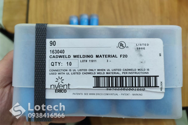 Thông tin sản phẩm thuốc hàn hóa nhiệt Cadweld 90g