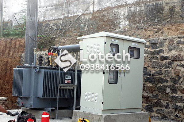 Trạm biến áp 1000kVA đặt nền ngoài trời