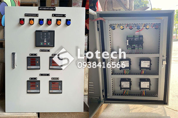 Tủ điện ATS 250A chuyển nguồn tự động