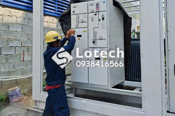 Tủ RMU TaeYoung trạm kios KCN Long Hậu
