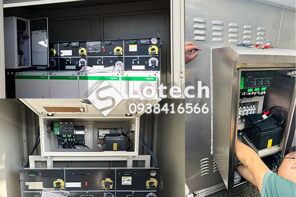 Tủ RTU T300 cho tủ trung thế Schneider RM6