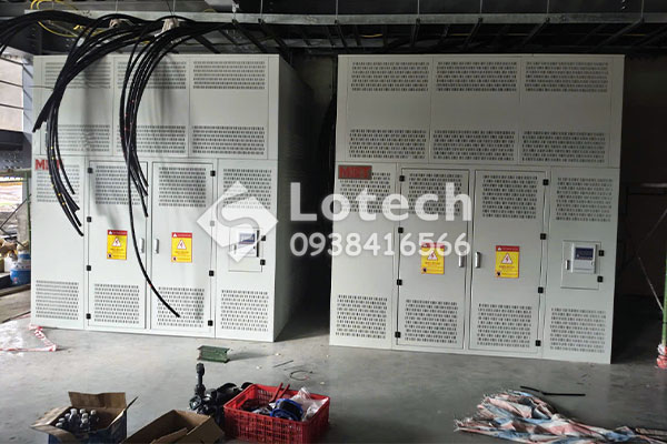 Vỏ máy biến áp khô MBT 2500kVA lắp đặt trong nhà